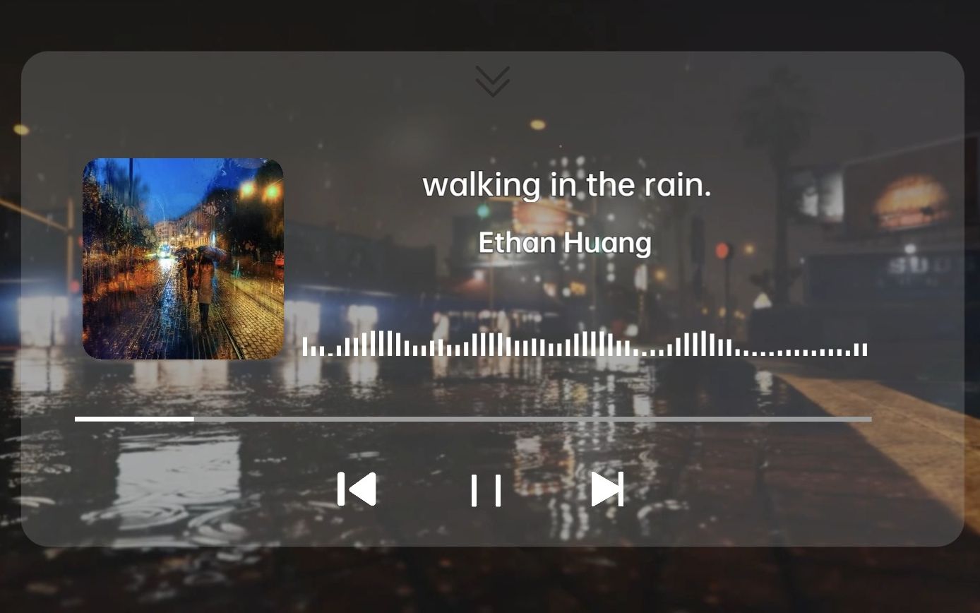 [图]【原创Lofi音乐】walking in the rain.