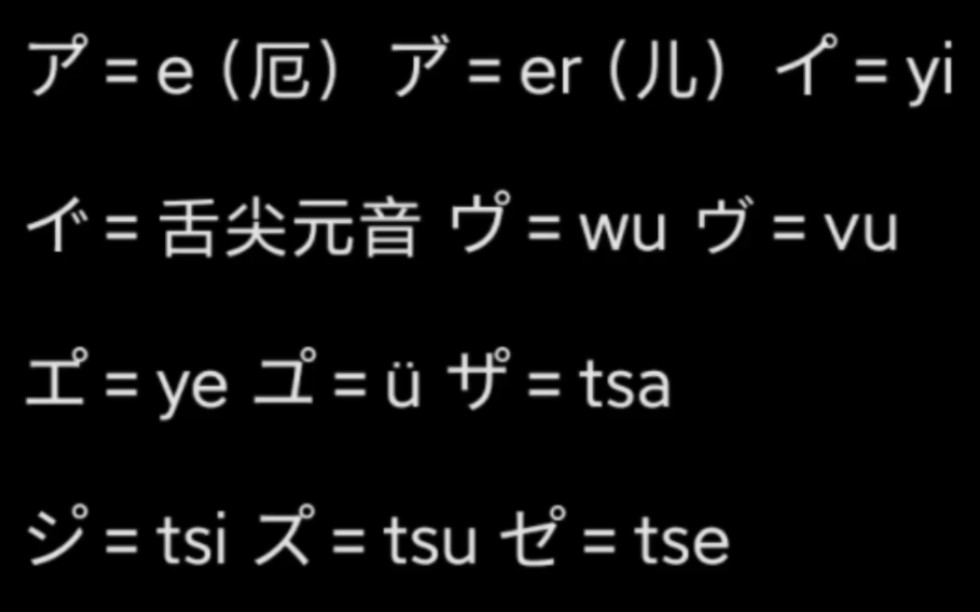 【日语】全收录字符集(补充)哔哩哔哩bilibili