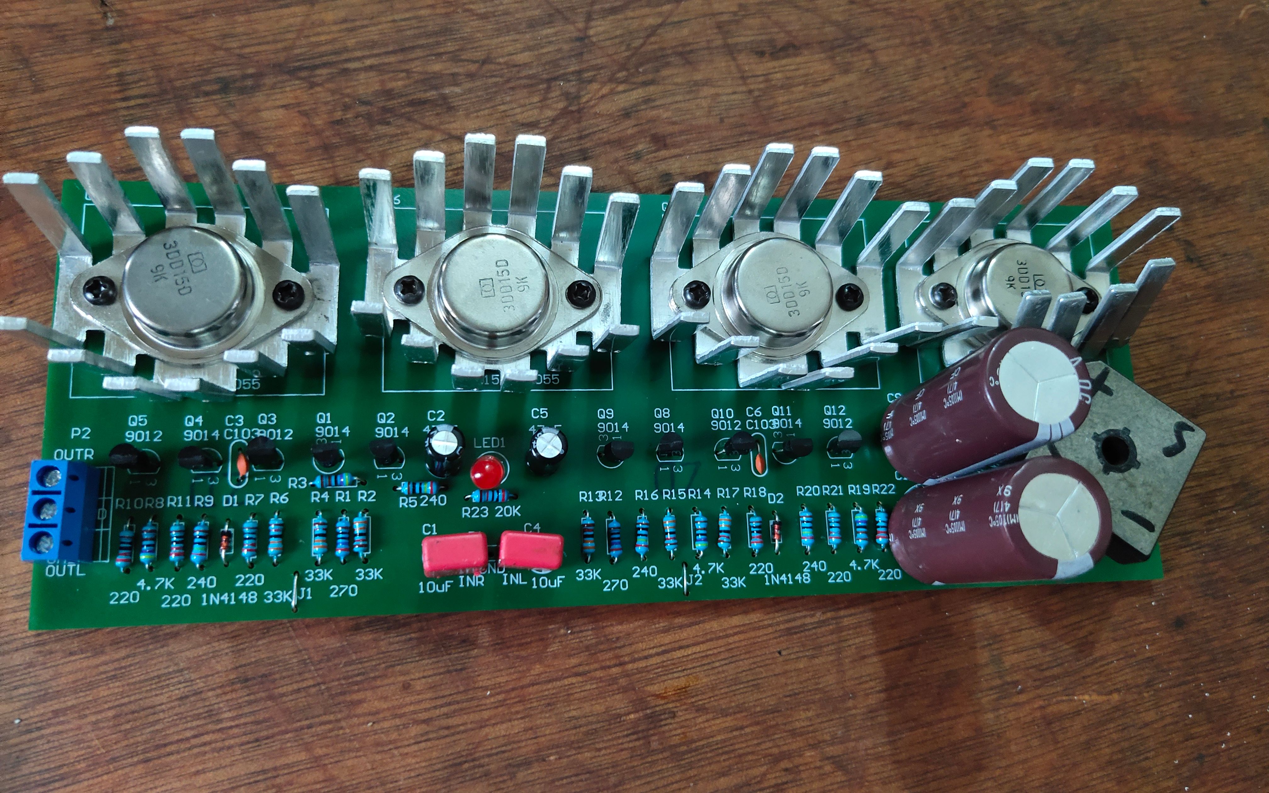 重装经典简单850功放板.找找青少年时候的记忆