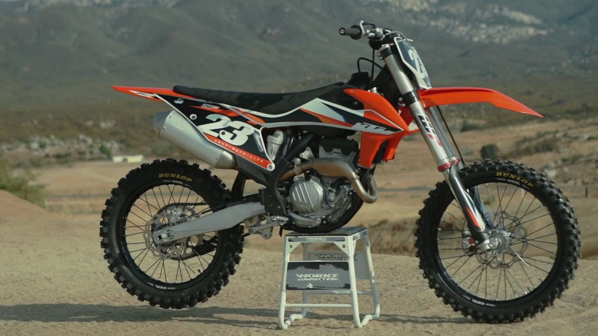 新车展示:2021 ktm 250 sx-f