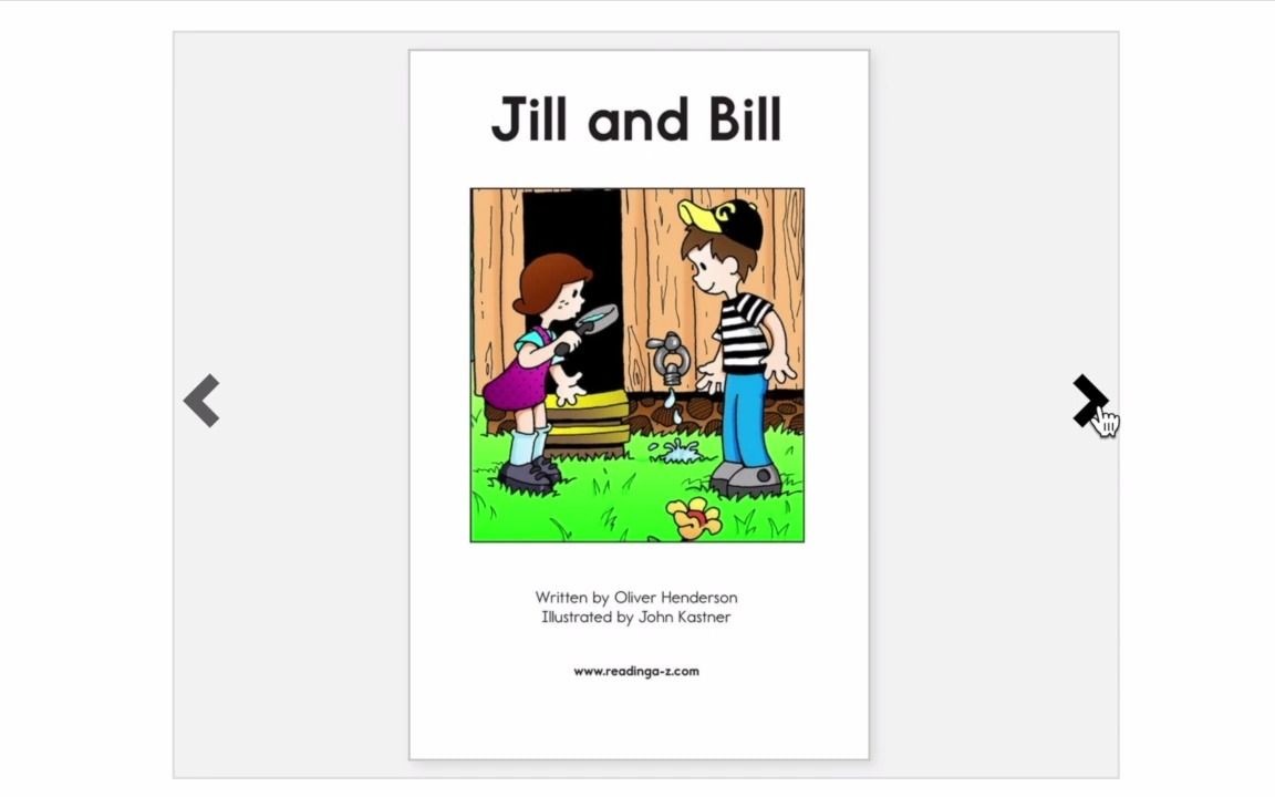 [图]Decodable Books｜#33 Bill and Jill【词族ill, ip】