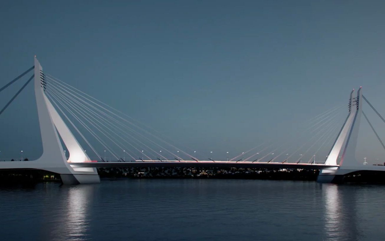 New Danube Bridge Architectural Animation by ZOA Studio哔哩哔哩bilibili