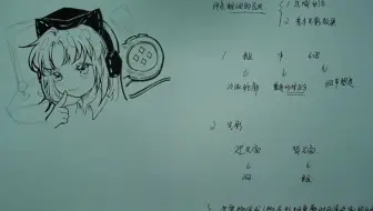 【手绘漫画基础教程】线条的粗细要怎样控制卡点和穿插？教你画线条小技巧！