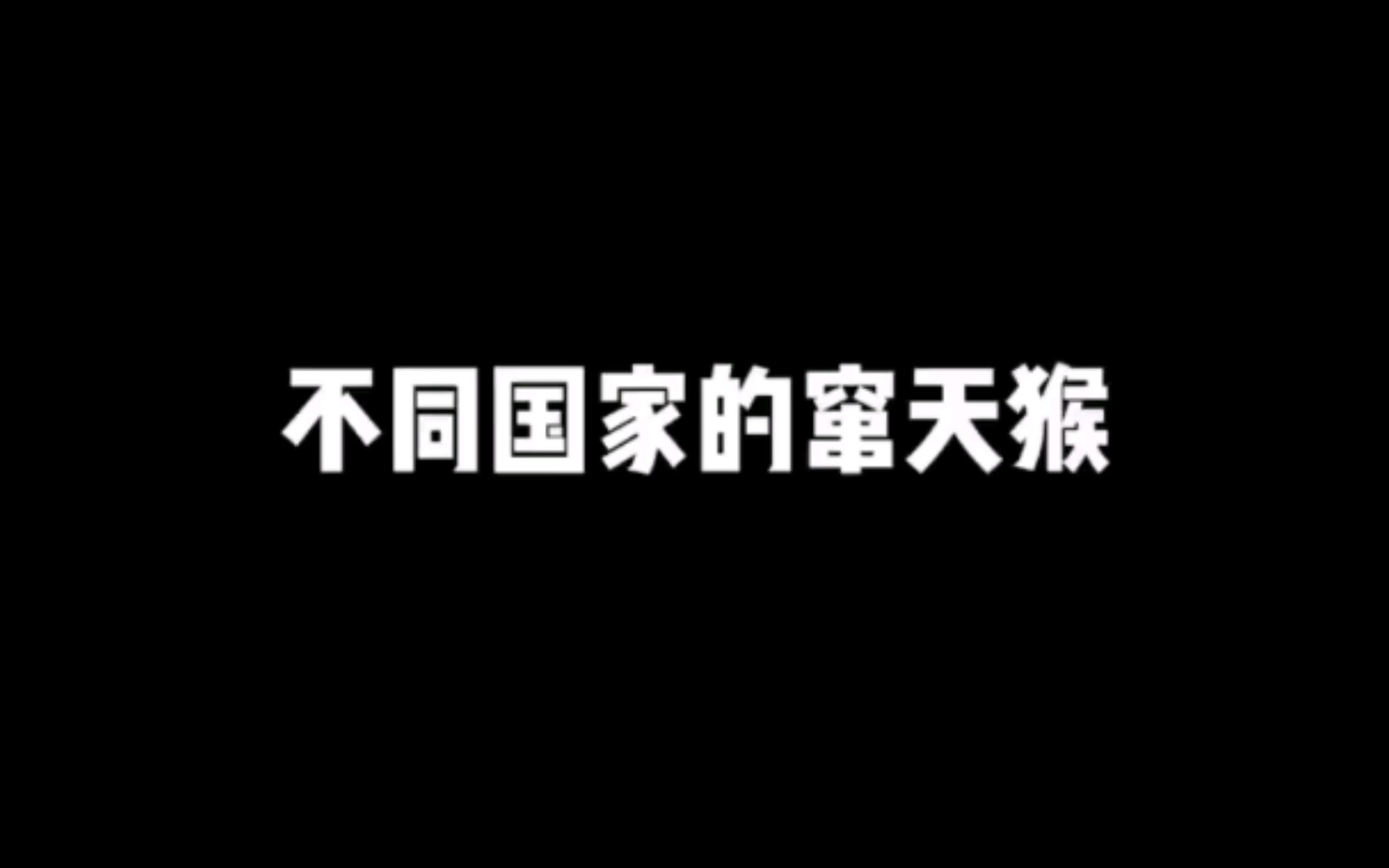 不同国家的【窜天猴】哔哩哔哩bilibili