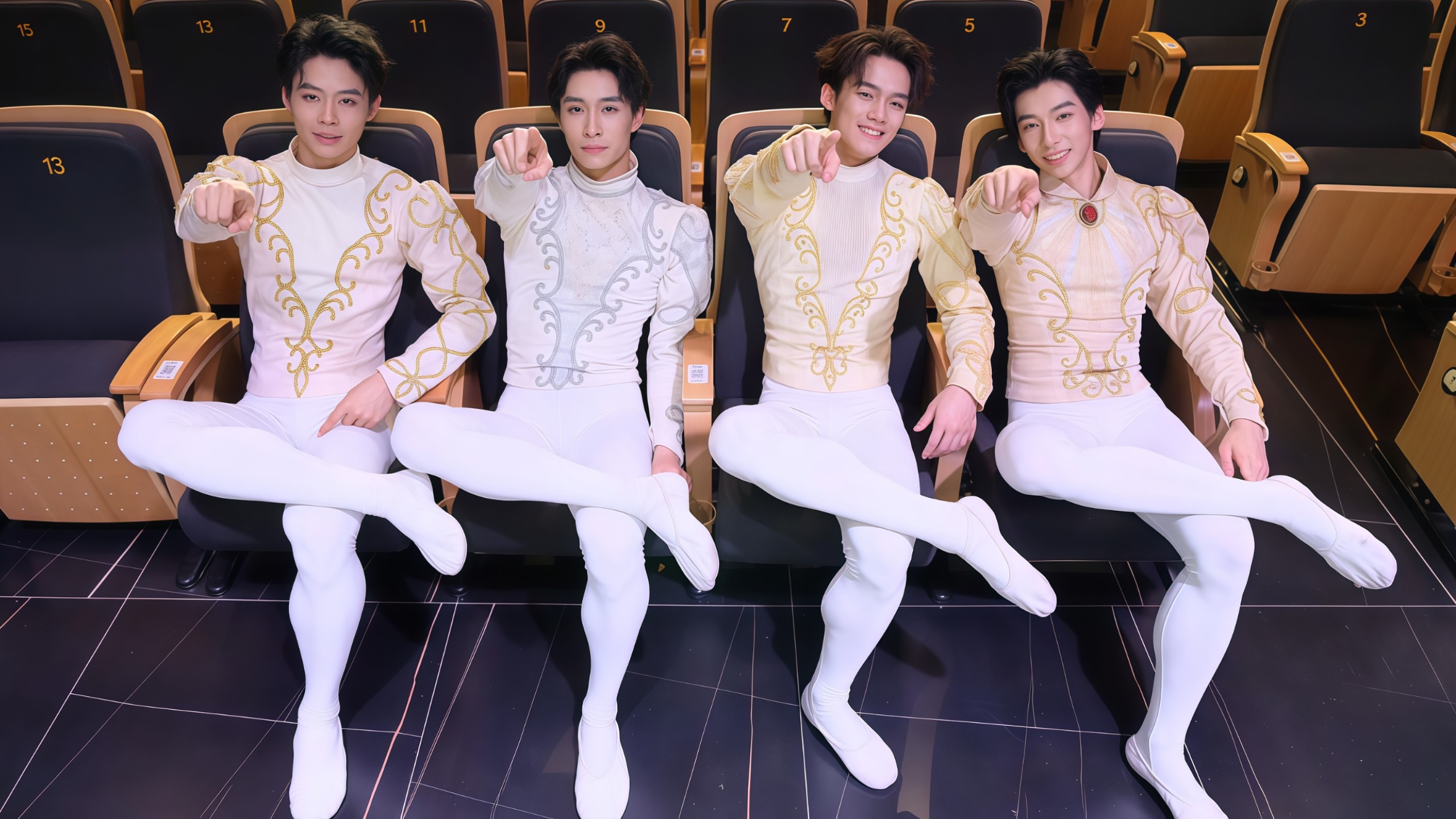 北京舞蹈学院 古典芭蕾男子四人舞