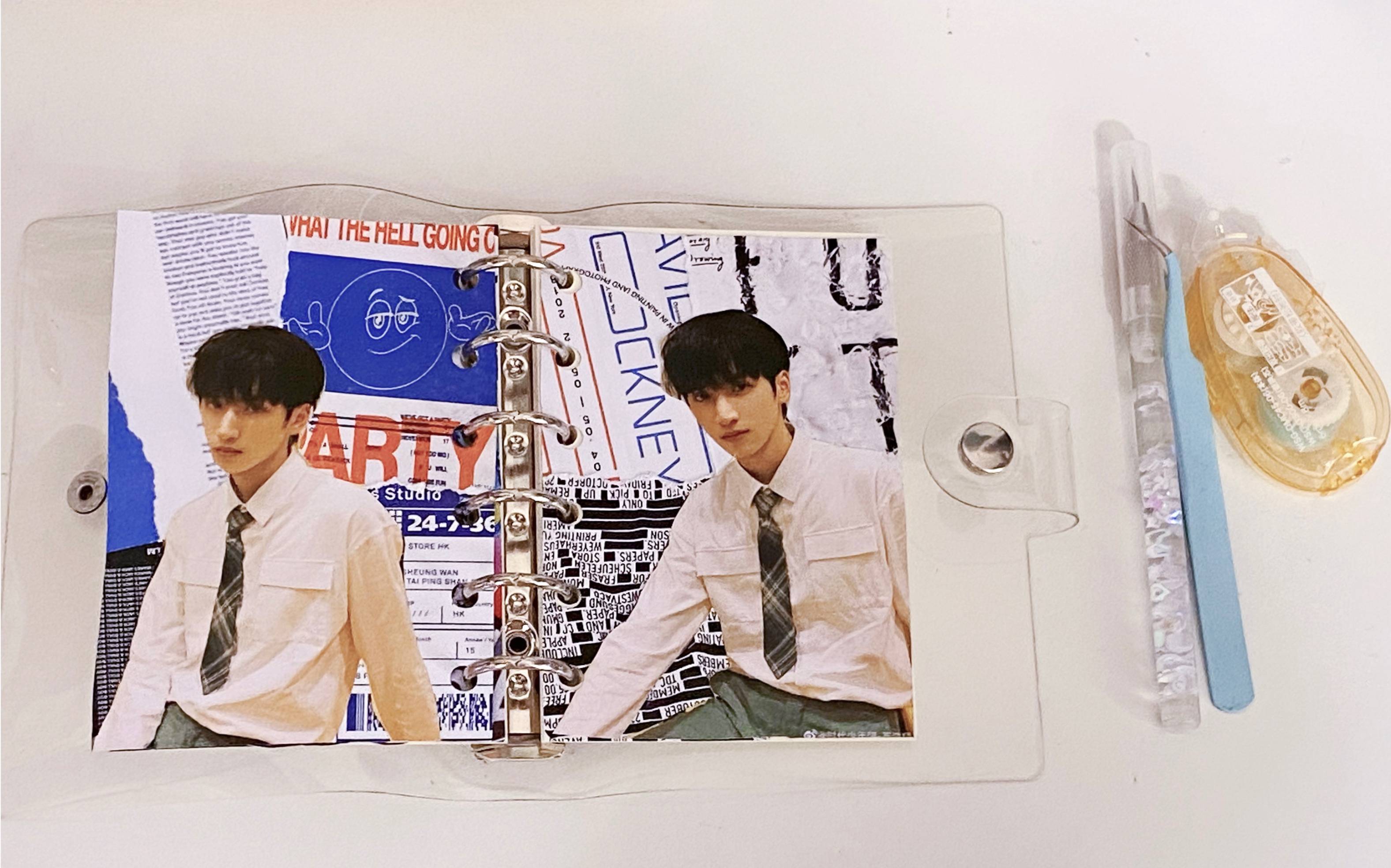 追星手帐严浩翔a7活页