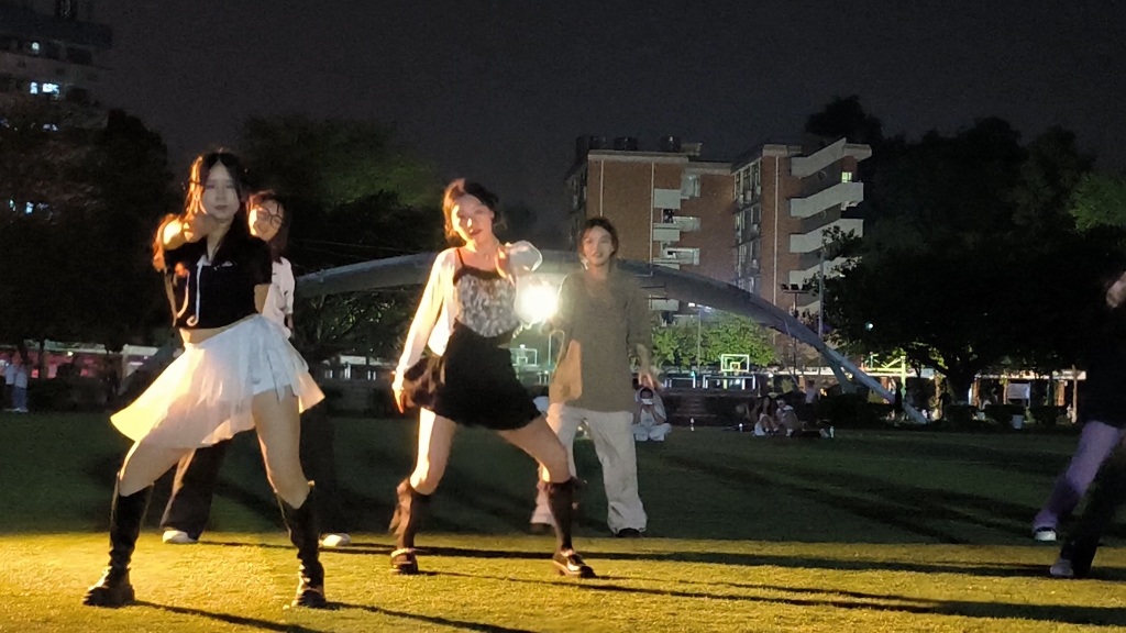 广州随机舞蹈 广东金融学院 韩语学社 240416 随舞环节 7