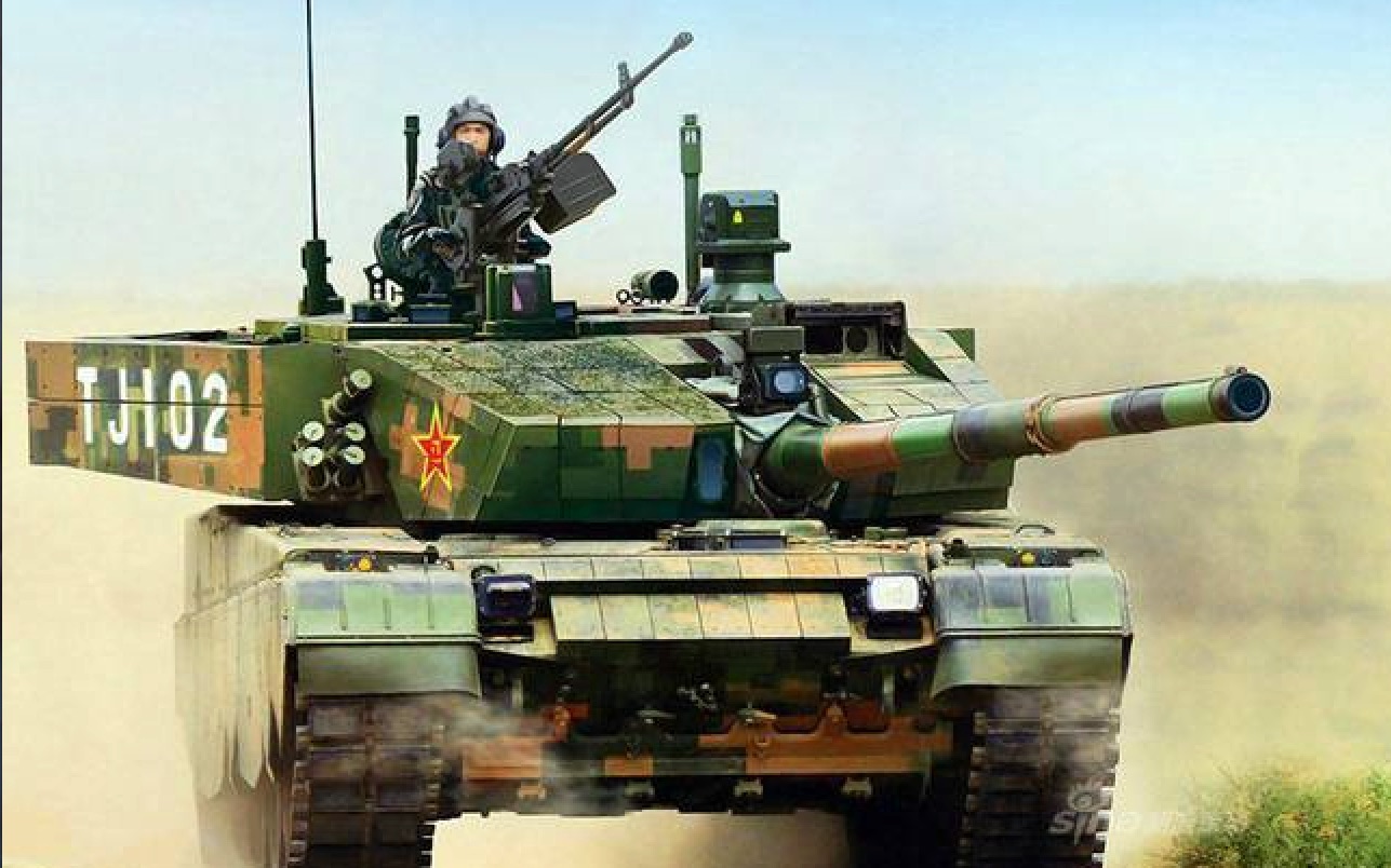 零距离震撼体验"陆战之王"99a主战坦克