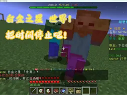 Télécharger la video: 目前火热招新中~ 我的世界1.20.2新生生存RPG服务器 时间停止技能分享！