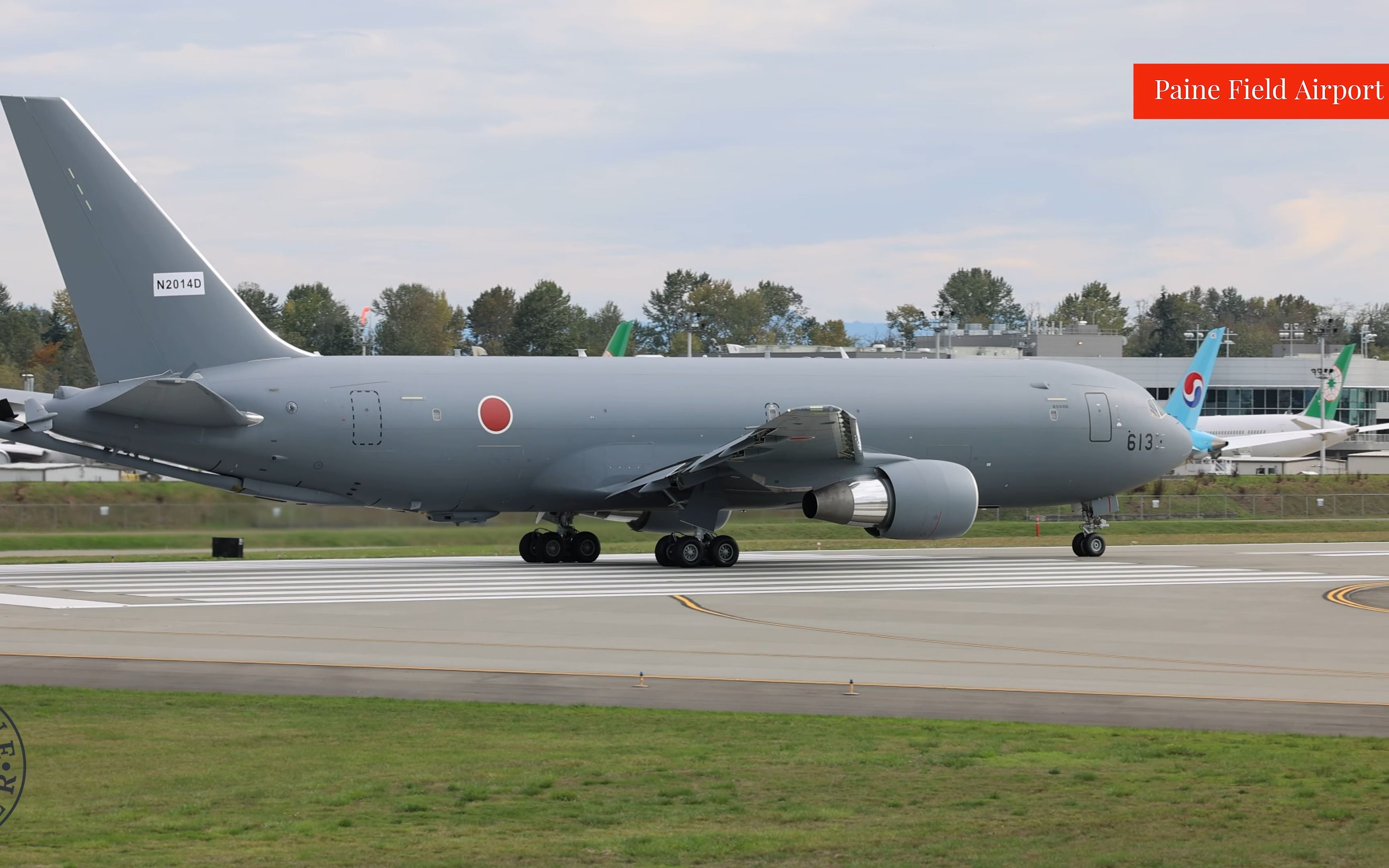 jasdf kc46测飞|波音佩恩机场|4k