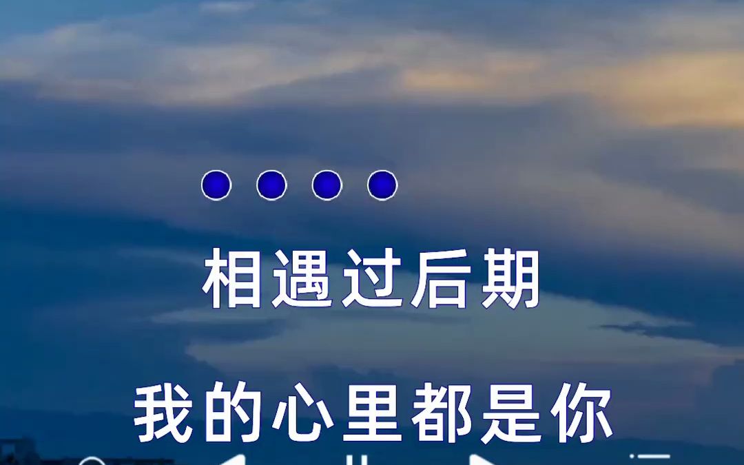 我的心里都是你