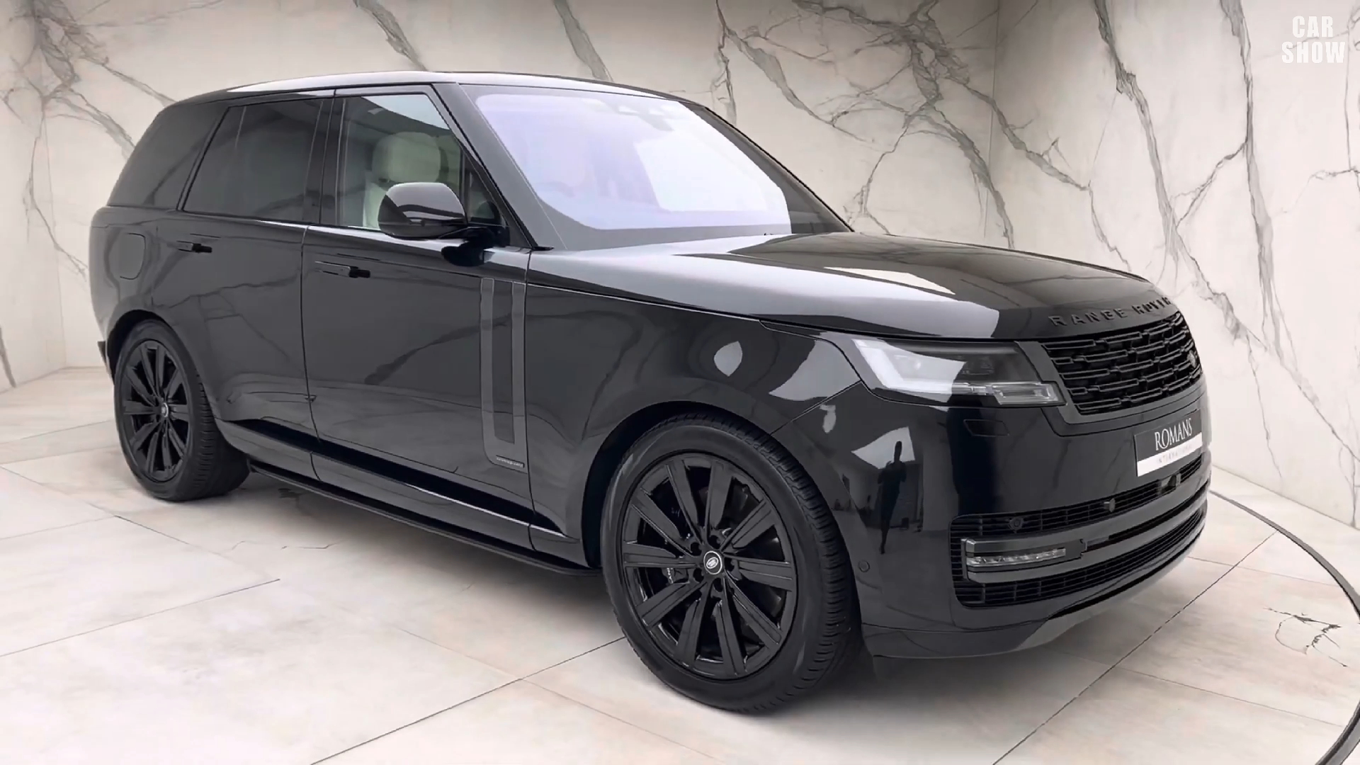 【4k鉴赏】路虎揽胜 p510e first edition - santorini black