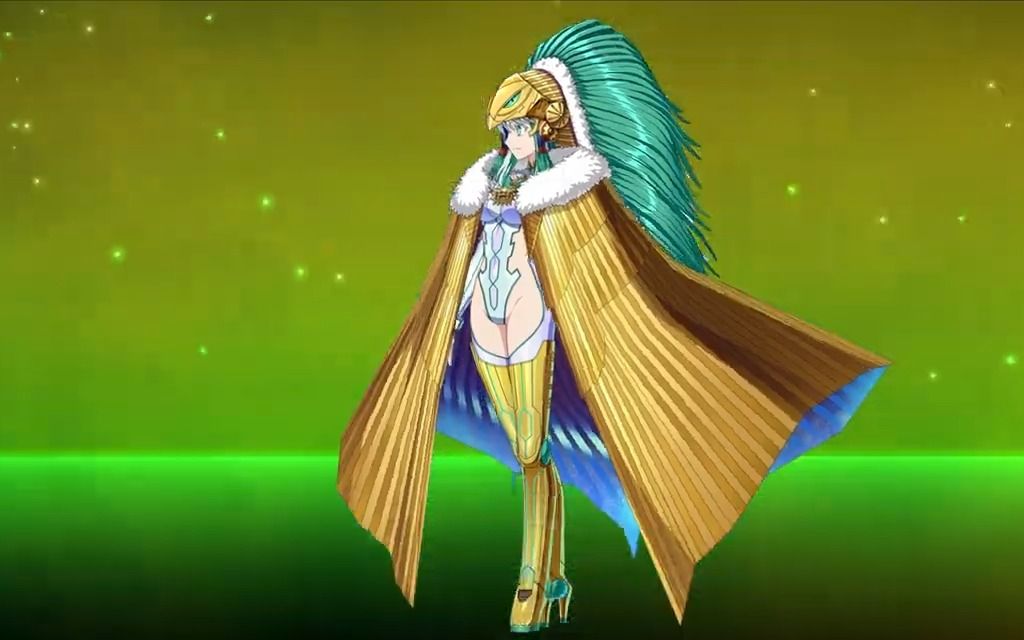 【fgo】库库尔坎(降临者)3阶段技能 宝具演示