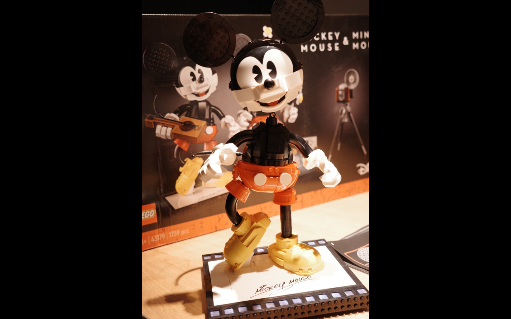 【浅拼一下】11 乐高 米奇和米妮43179(米奇部分)