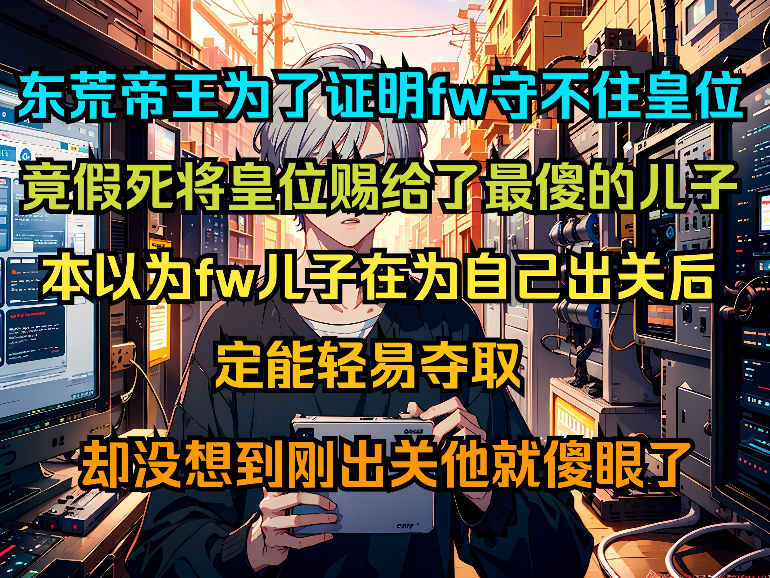 [图]东荒第一帝王为了证明fw守不住皇位，竟假死后将皇位赐给了自己最傻的儿子，本以为有着fw儿子在为自己出关后