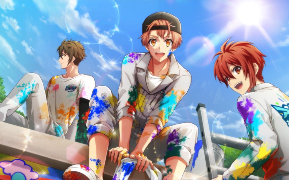 【自存】idolish7 偶像星愿～三月月生快!三月月生快的ur卡.