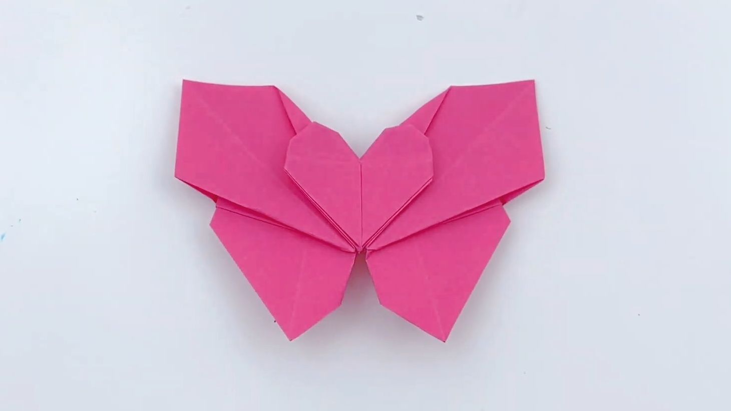 蝴蝶手工折纸 简单图片