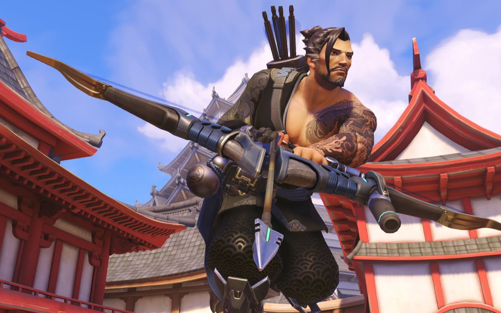 风暴英雄,半藏,简单的几何学 巨龙洗澡_哔哩哔哩_bilibili