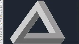 CAD绘制彭罗斯三角形