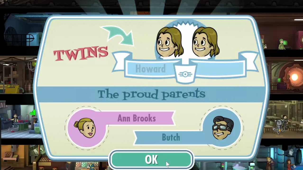 【fallout shelter】新手实况 60.好多双胞胎!