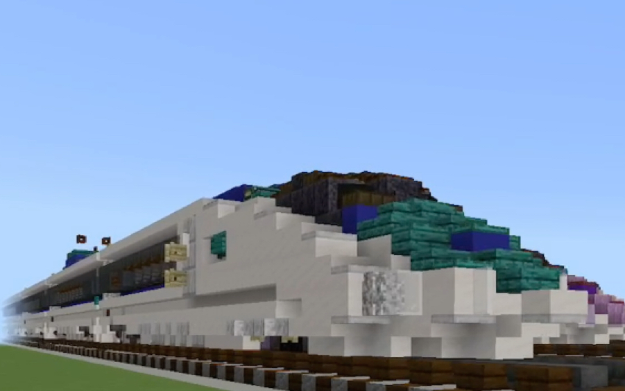 【minecraft】jr西日本铁道500系动车组建筑展示