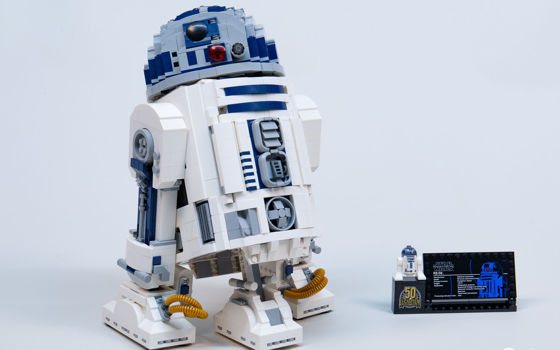 乐高 lego 75308 星球大战r2-d2 2020速拼评测