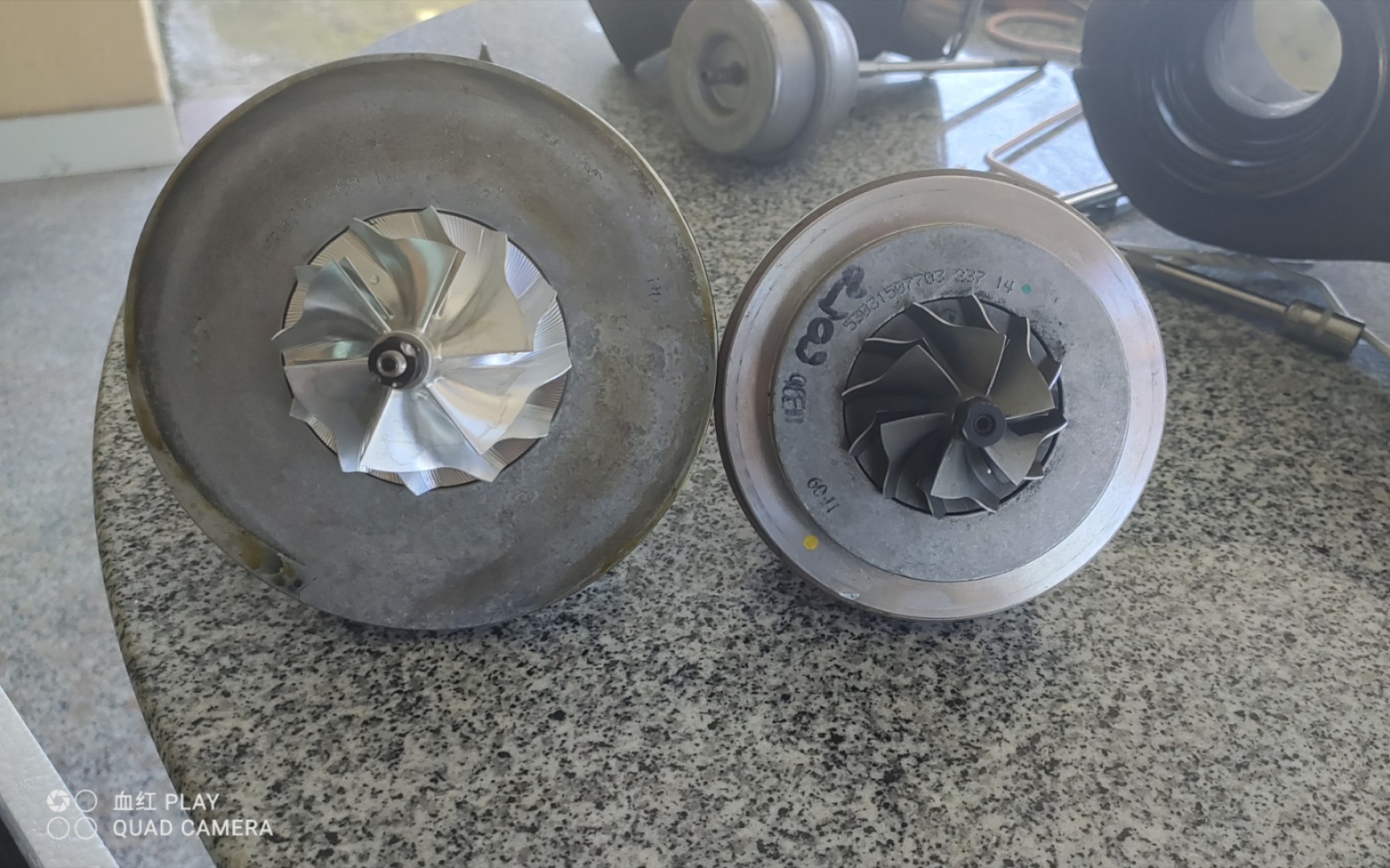 沃尔沃t4/t6涡轮拆解(牙签搅水缸)_哔哩哔哩_bilibili