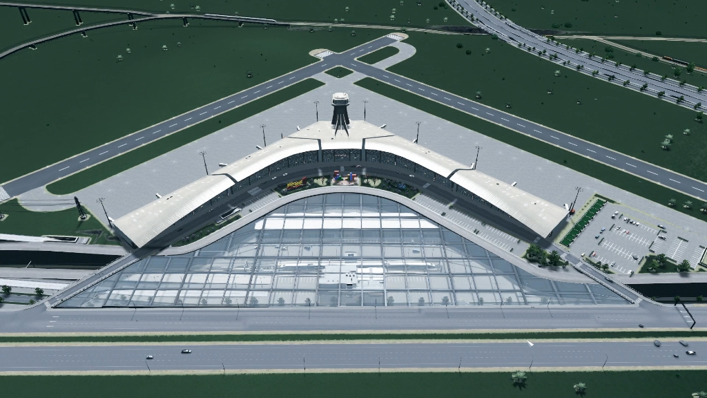 都市天际线:小型机场建设,以及下沉式机场城际铁路