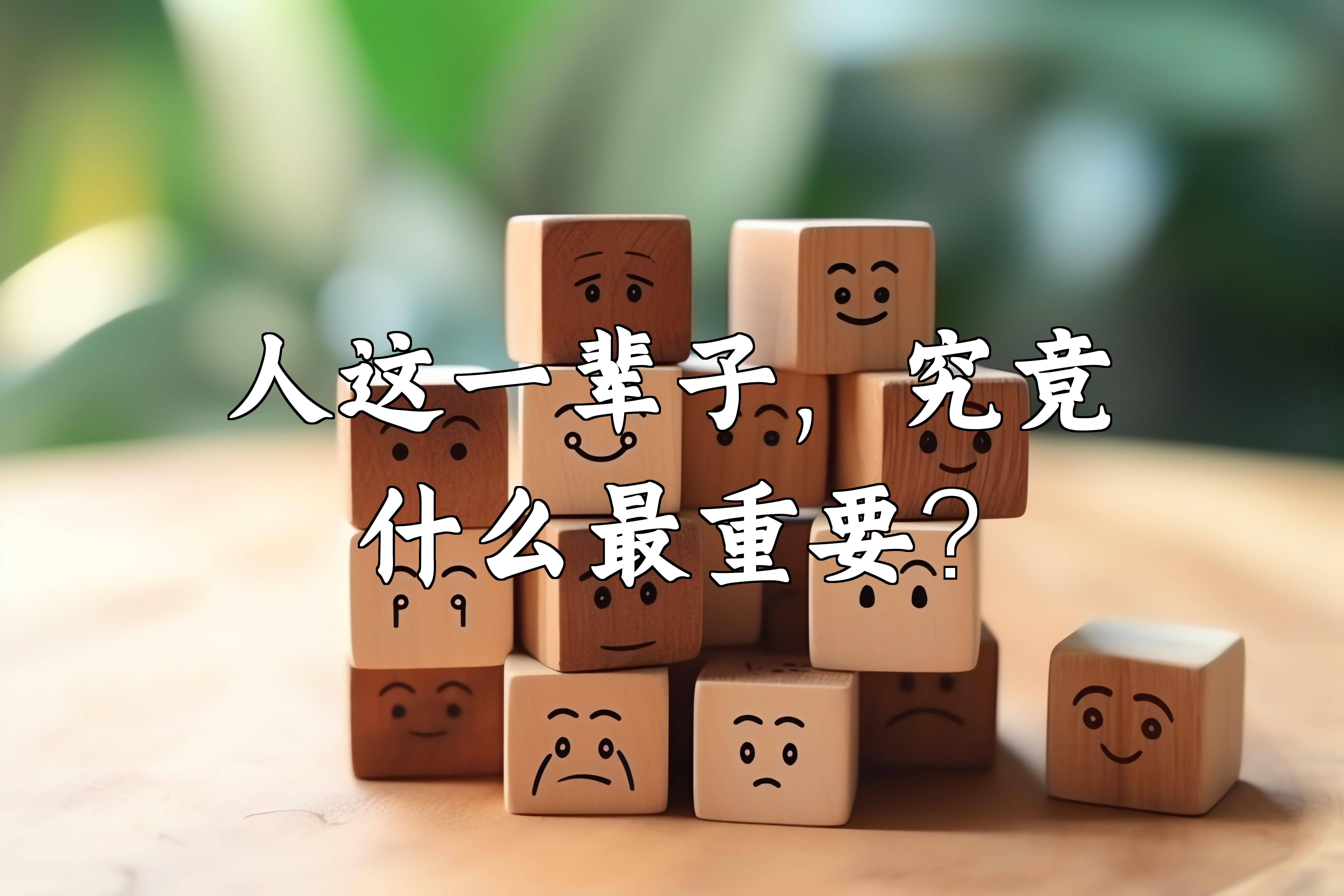 人这一辈子,究竟什么最重要?