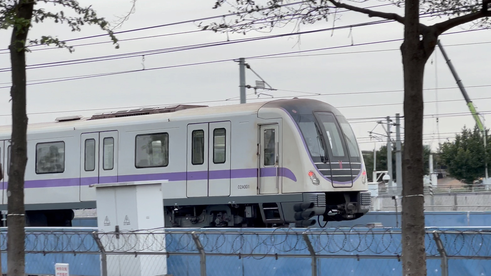 广州地铁|二号线元老鼠 大洲车辆段入地