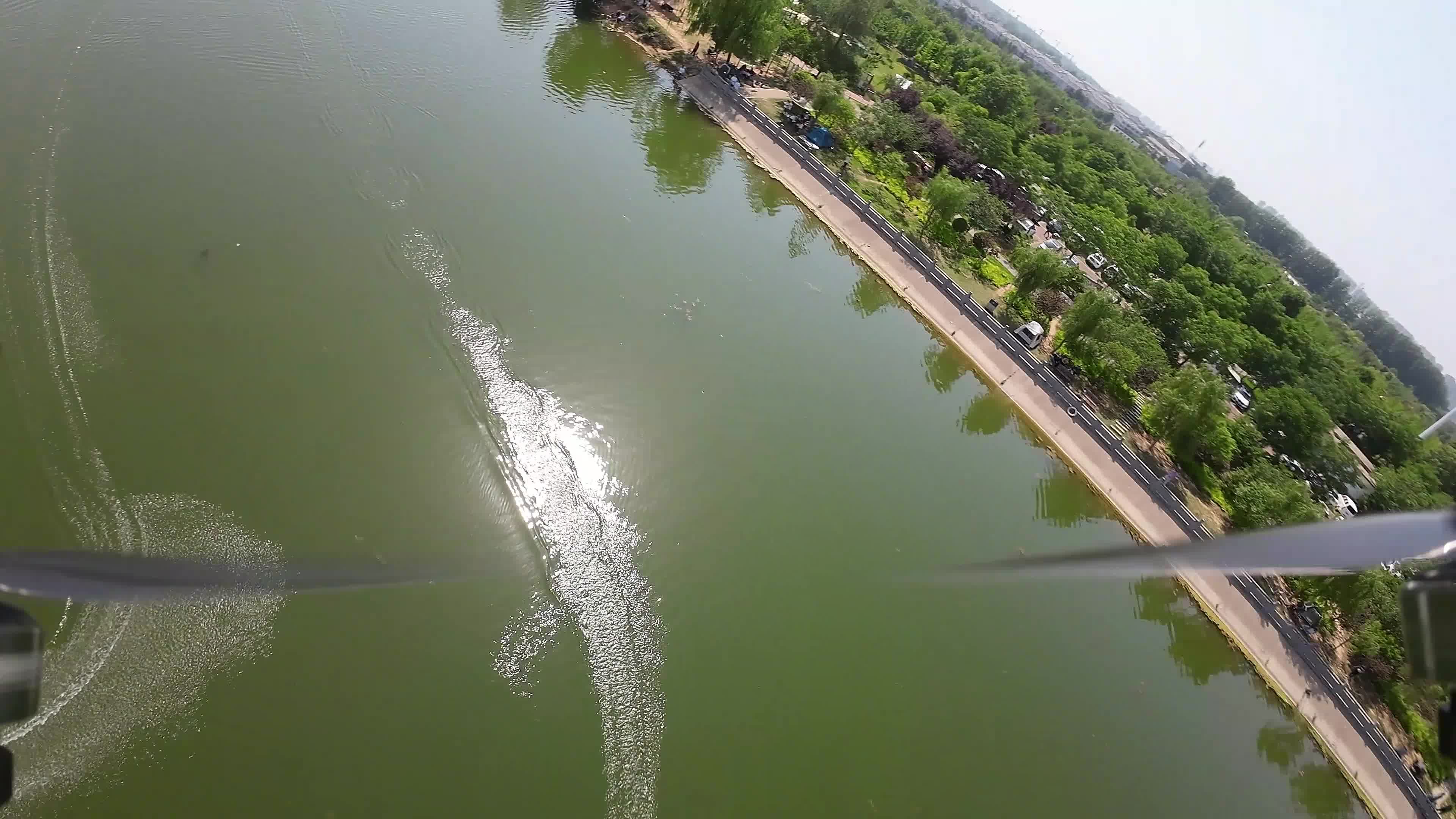 2023513洛阳宜宾区伊河rc模型船聚会-穿越机跟拍