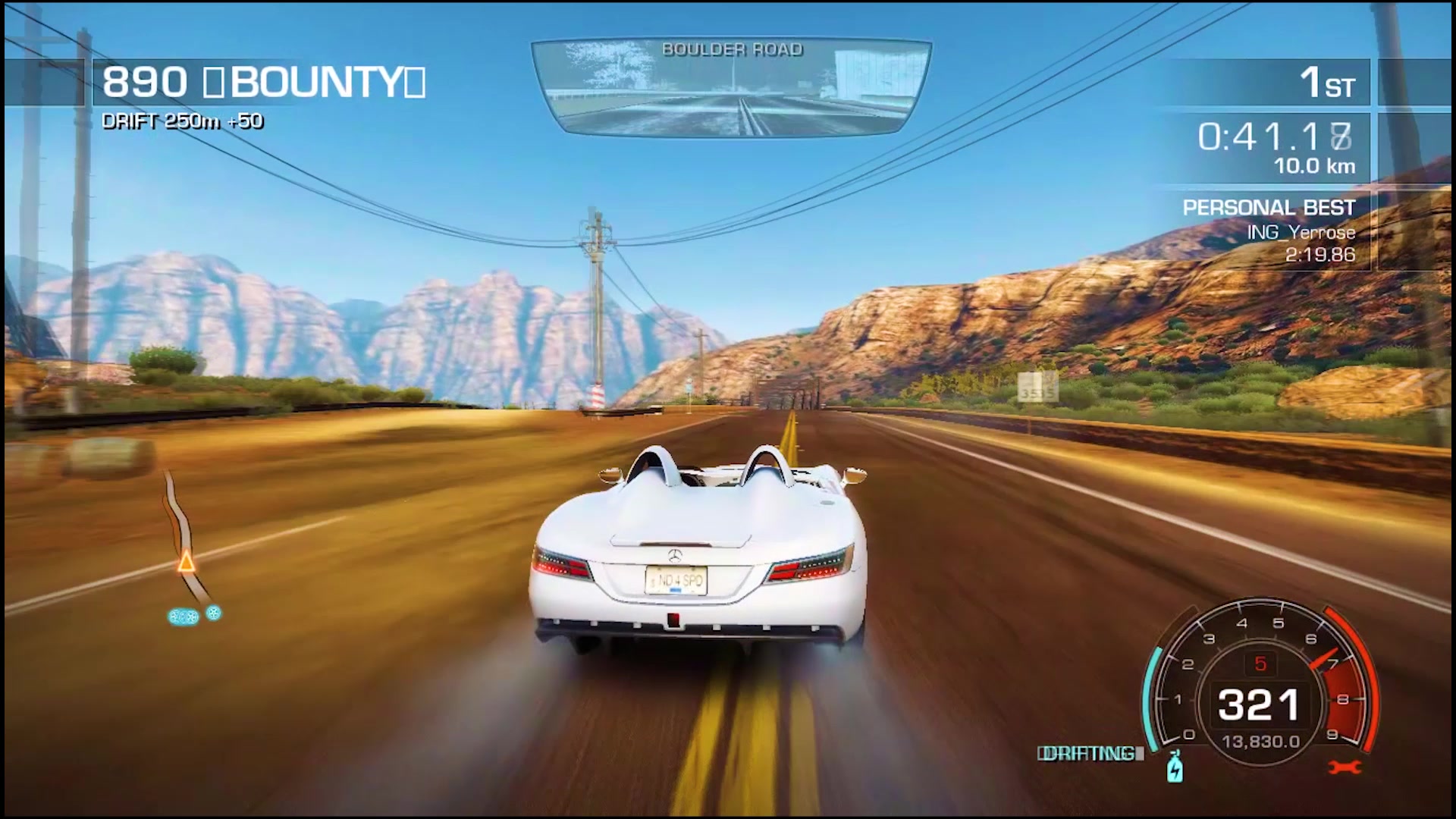 jet set 奔驰moss沙漠狂飙世界纪录2:19.81_单机游戏热门视频