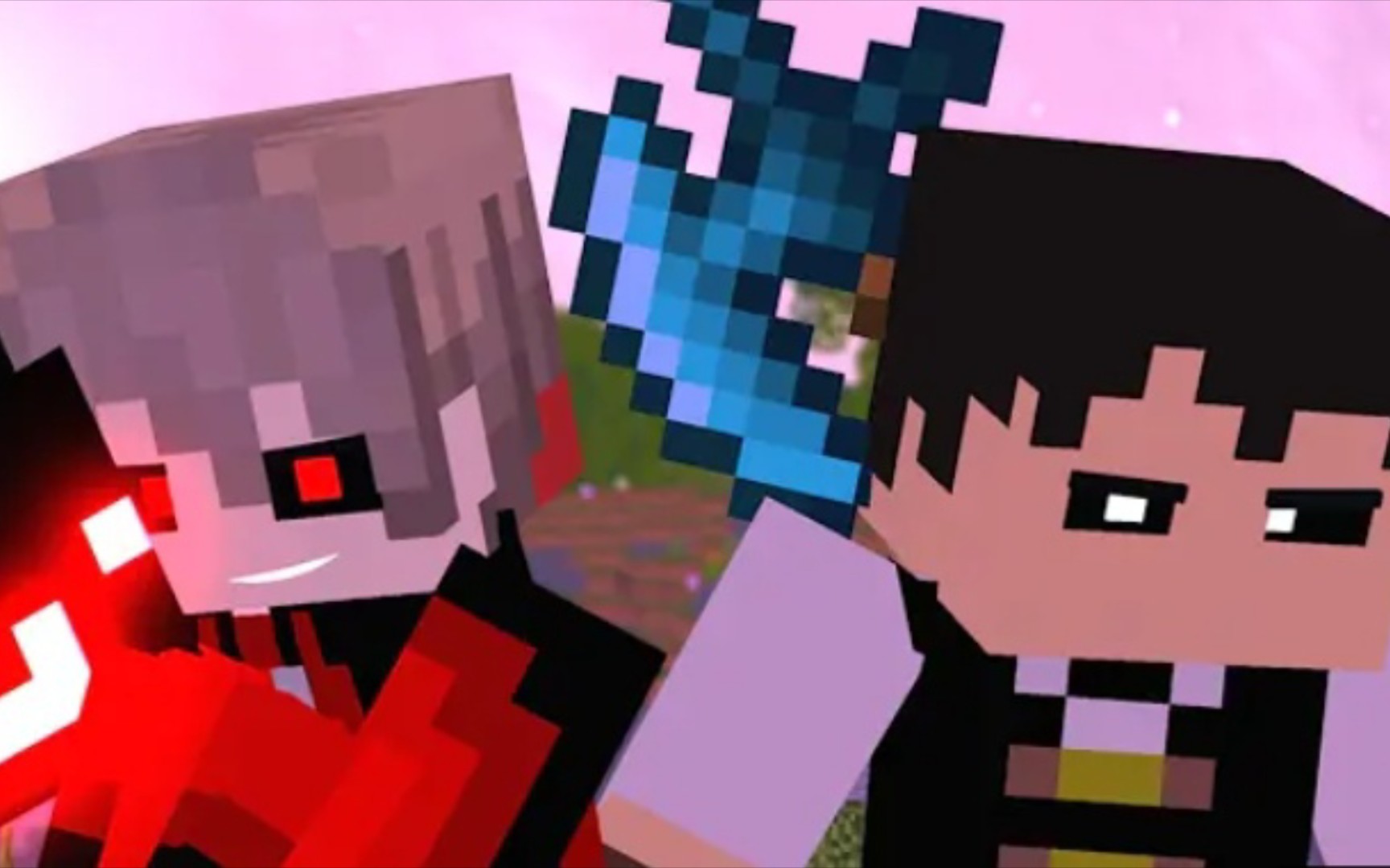 [图]【4K】【MCMV】" In The Darkness " - Nightmare ( Dream ) vs JeffVix - A Minecraft Mus