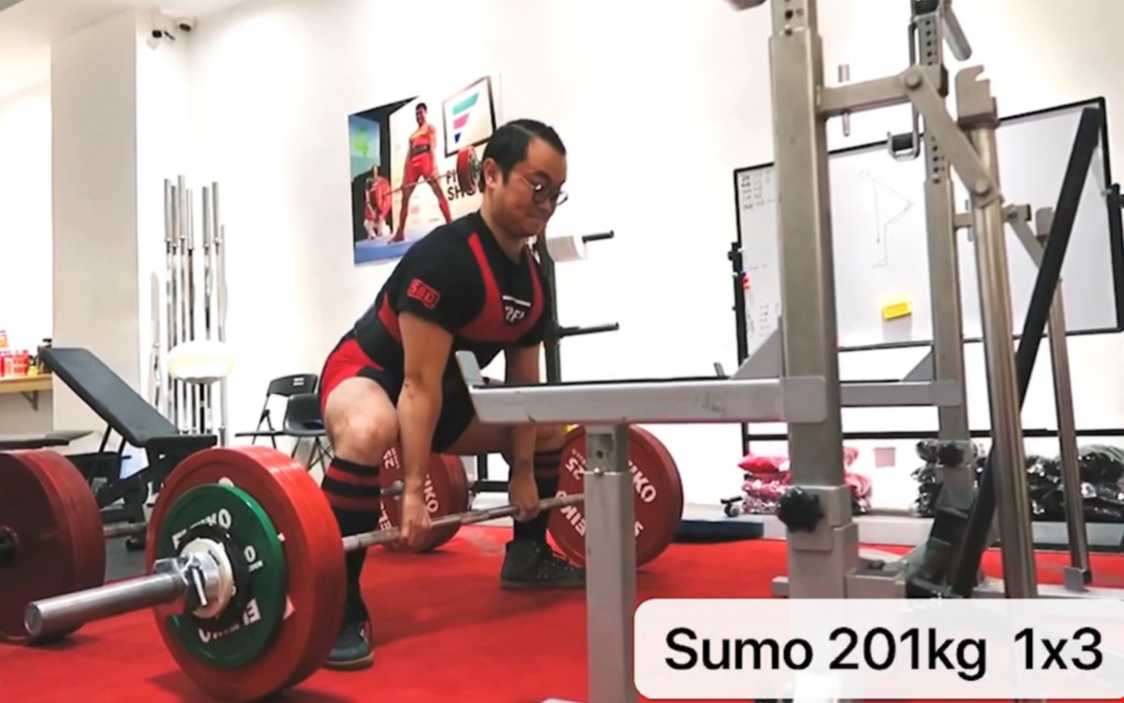 【力量举 金刚馆】2019.11.29 硬拉201kg 1x3 卧推137kg 1x3哔哩哔哩bilibili