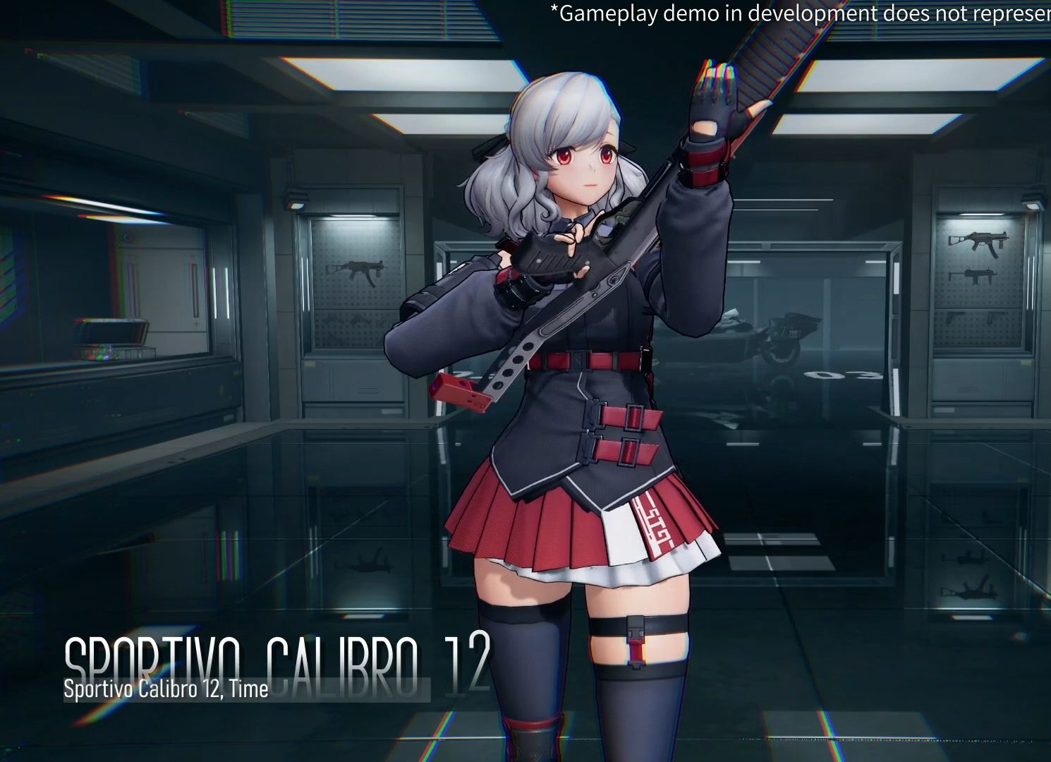 二次元射击游戏《project n.e.t.》人物介绍:sportivo calibro 12