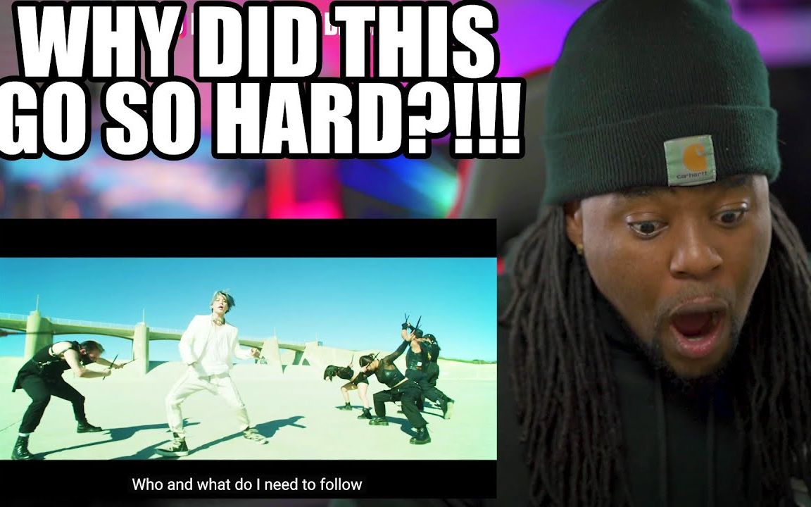 reaction我的男人们回来了油管红人看防弹btson反应