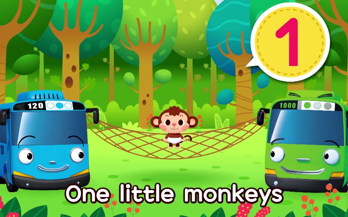 [图]151、Five Little Monkeys