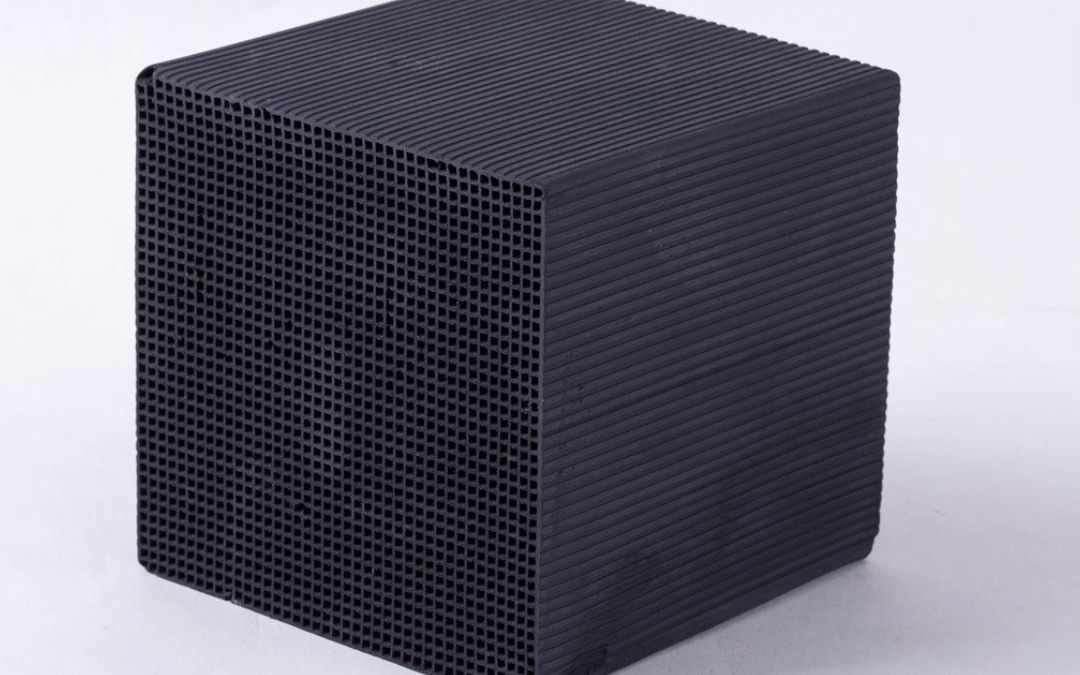 山东新空碳材料高效废气吸附净化蜂窝活性炭