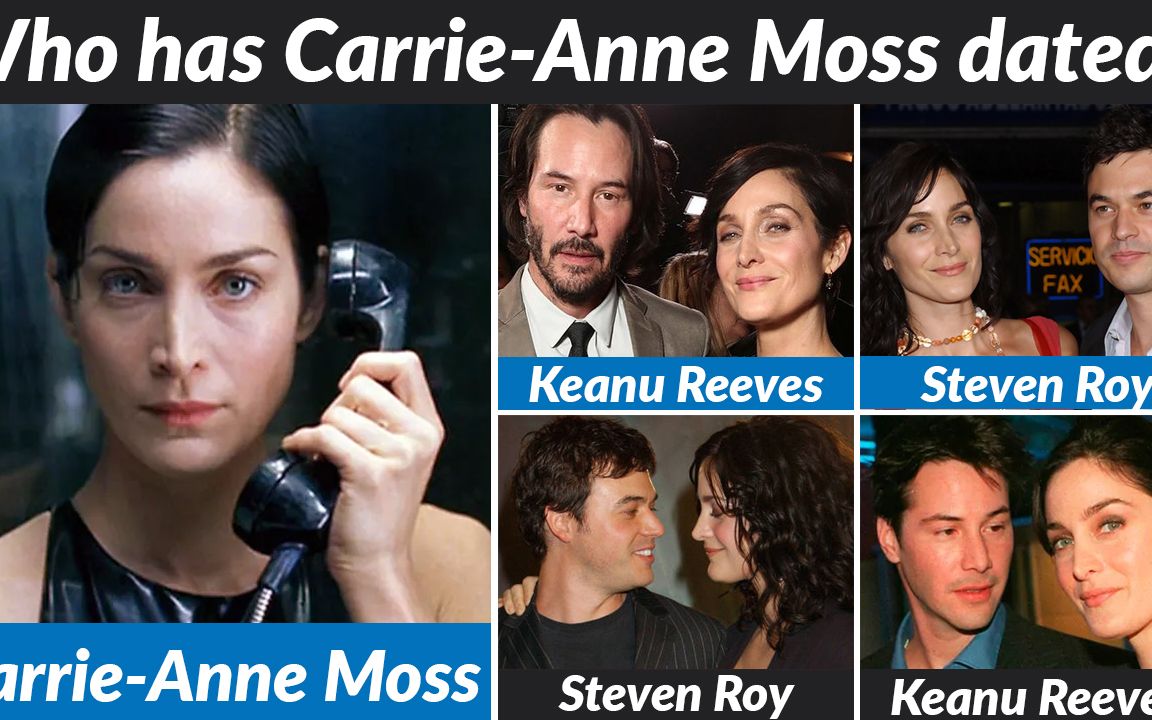 [图]Carrie-Anne Moss Dating History