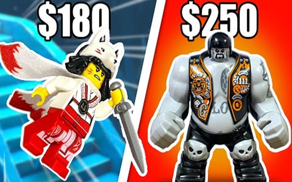 每一季乐高幻影忍者中最贵的人仔part 2!