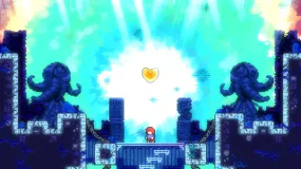 Video herunterladen: 【Celeste/蔚蓝】还能这么藏？绝对有你没见过的！公认全彩蛋都没找全！酱四的一堆彩蛋-2