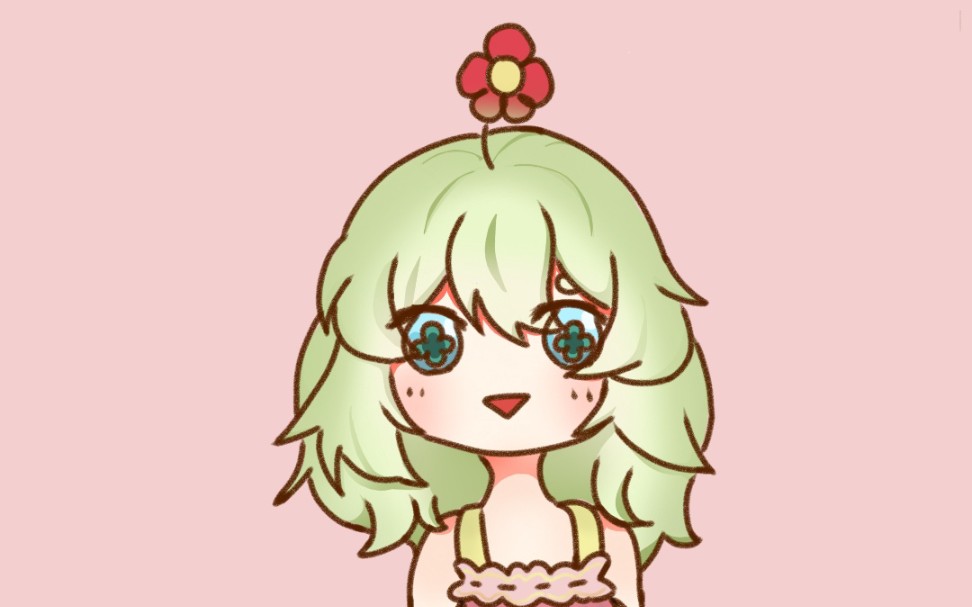 【指绘】这个孩子叫村花,哈哈哈