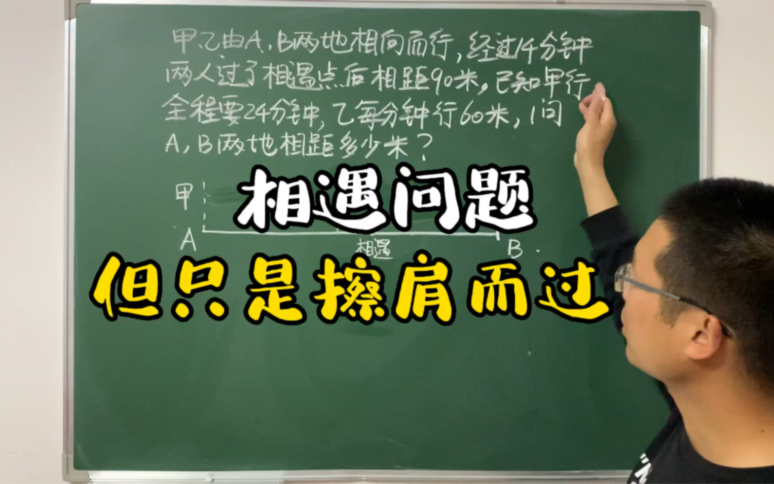 [图]行程问题，前世的五百次回眸才换来今生的擦肩而过！必须收藏起来