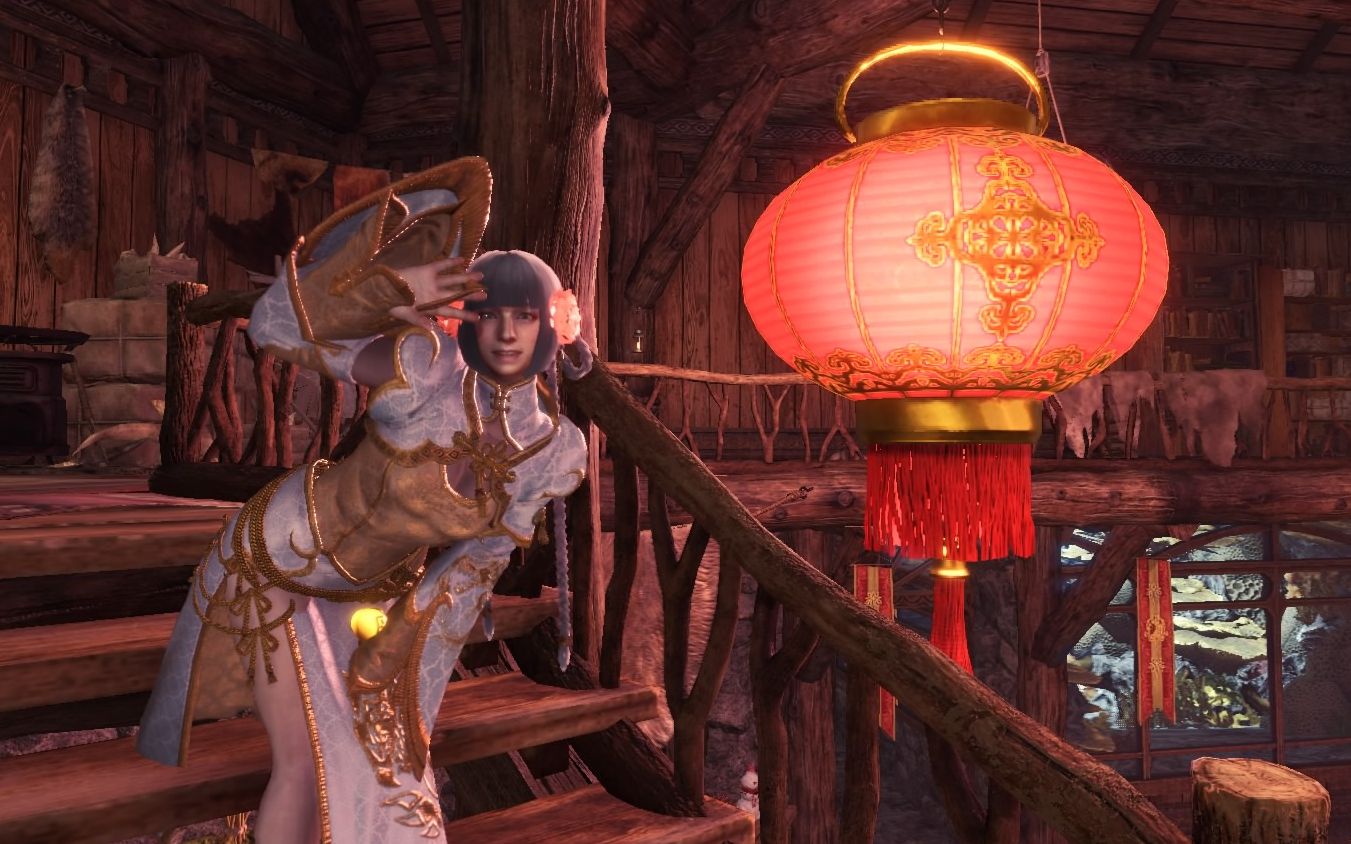 【新实况预告】旗袍猎人你喜欢吗?怪物猎人世界冰原万福之宴