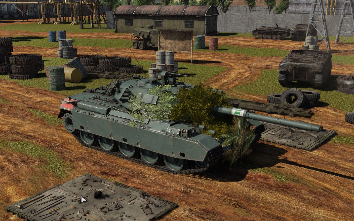 【战争雷霆】【龍先生作品】日系74式战车(g)10杀3助攻 全场mvp 超清