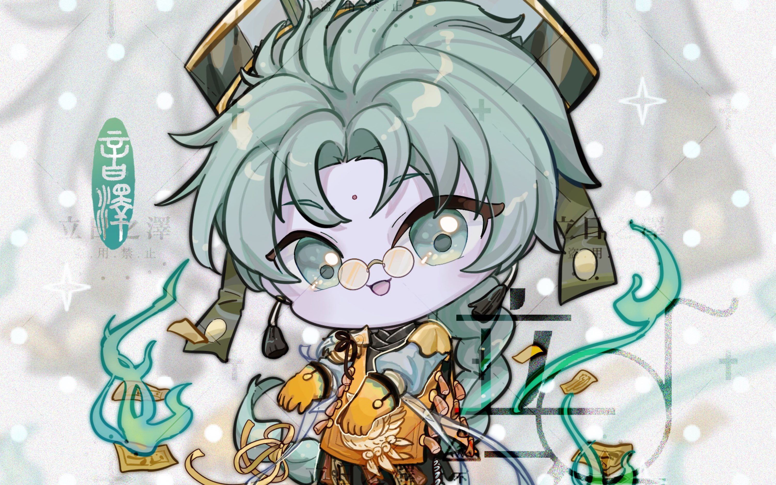 【procreate】食物语 八宝鸭q(作画过程