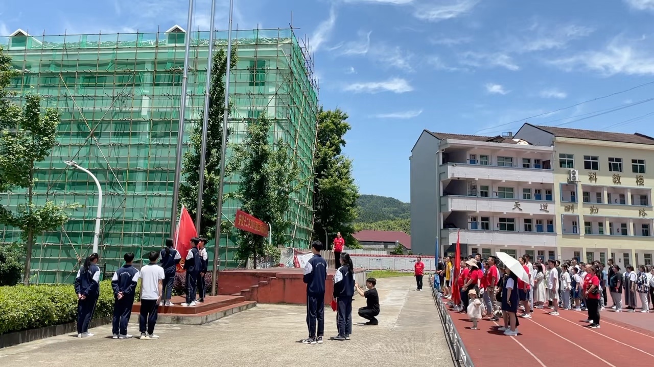 毕业不说再见——安化十二中高考壮行仪式