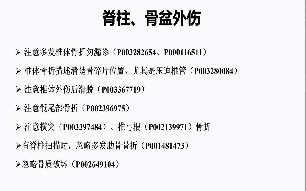 11.四肢骨关节、脊柱与骨盆外伤的影像学诊断(X线、CT)急诊影像规培系列哔哩哔哩bilibili