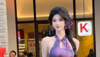还得是紫色啊