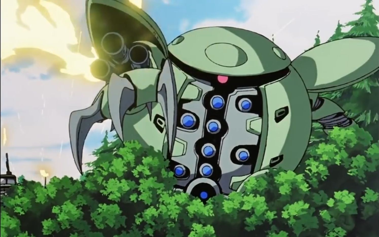 怀旧向高达动画机体集卡普尔amx109